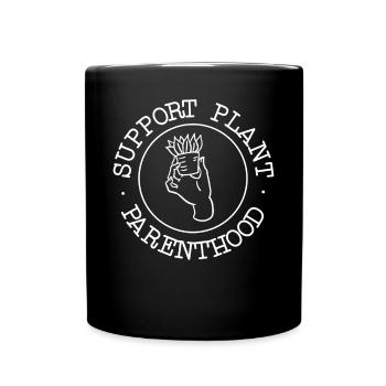 Plant Lover Gardening Support - Tasse einfarbig - Schwarz - Vorne