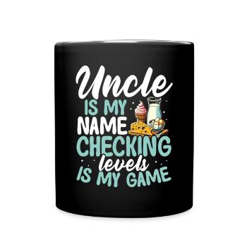 Intolérance au lactose Oncle Intolérance au lactose - Mug uni - noir - Devant