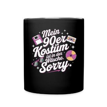 My 90s Costume In The Lingerie Theme Party - Full Colour Mug - black - Front