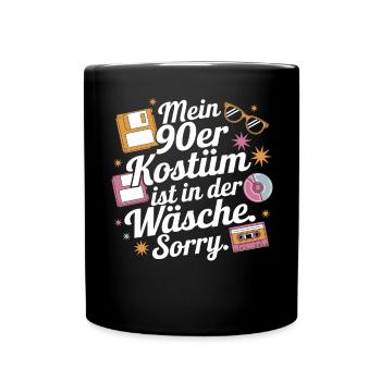 My 90s Costume In The Lingerie Theme Party - Full Colour Mug - black - Front