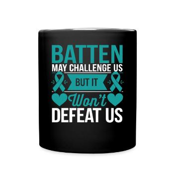 Batten Disease Awareness Krankheitsstörung - Tasse einfarbig - Schwarz - Vorne