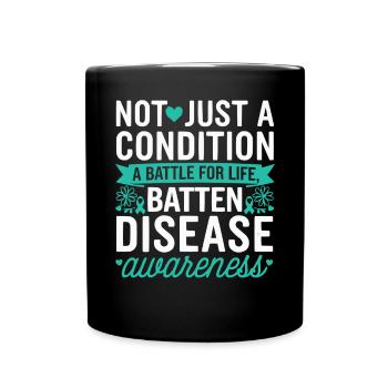 Batten Disease Awareness Disease Disorder - Mug uni - noir - Devant