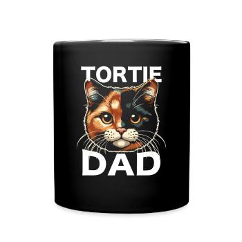 Chat Tortie - Mug uni - noir - Devant