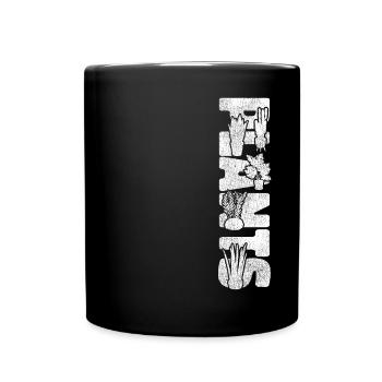 Plant Lover Gardening Plants - Full Colour Mug - black - Front