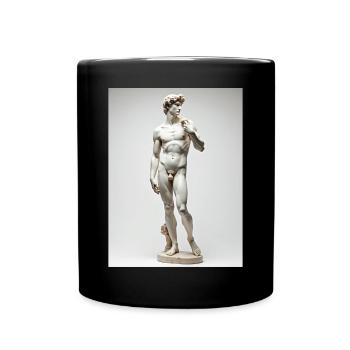 Griechischer Gott Griechenland Antike Geschenk - Tasse einfarbig - Schwarz - Vorne