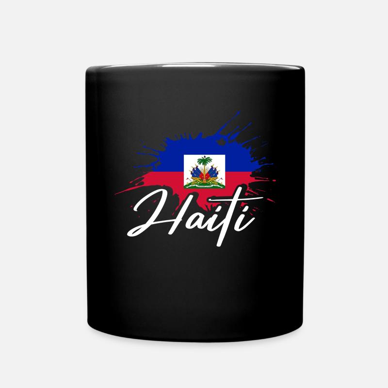 Vacances Haïti Caraïbes - Mug uni - noir