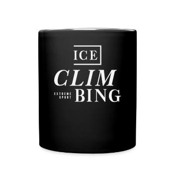 Extreme Sport Climbing - Full Colour Mug - black - Front