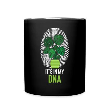 Plant Lover Gardening Monstera - Tasse einfarbig - Schwarz - Vorne