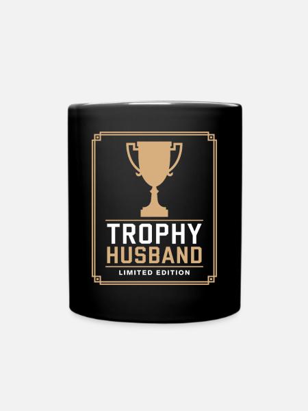 Ehemann - Tasse einfarbig - Schwarz