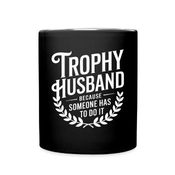 Ehemann - Tasse einfarbig - Schwarz - Vorne