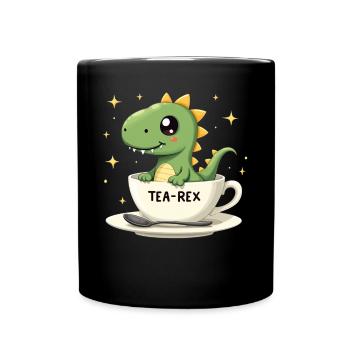 Tyrannosaurus Rex Mignon Dinosaure Dino Amoureux - Mug uni - noir - Devant