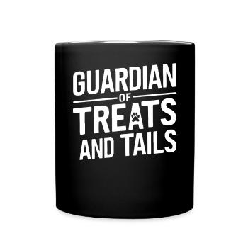 Cadeaux de grand-père chien - Mug uni - noir - Devant