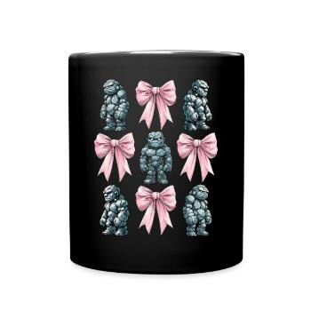Coquette Arc Golem Folklore Juif Maman - Mug uni - noir - Devant