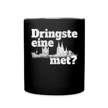 Penetrated a Met Kölsch Cologne Cologne Basic Law - Full Colour Mug - black - Front