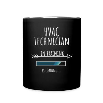Technicien CVC en formation Profession Cadeau - Mug uni - noir - Devant