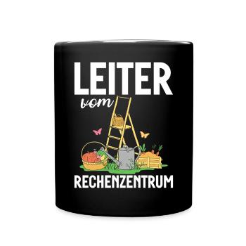 Gärtner Pflanzen Gartenarbeit Gartenbau - Tasse einfarbig - Schwarz - Vorne