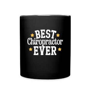 Best Chiropractor Ever With - Full Colour Mug - black - Front