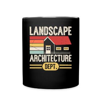 architecte - Mug uni - noir - Devant