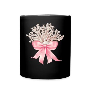 Coquette Arc Récif de Corail Mer Océan Fille - Mug uni - noir - Devant