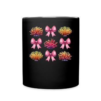 Coquette Arc Récif de Corail Mer Océan Fille - Mug uni - noir - Devant