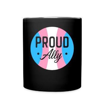 Fierté LGBT transgenre - Mug uni - noir - Devant