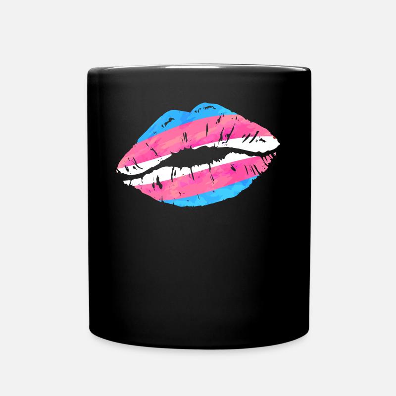 Transgender Trans LGBT Pride - Tasse einfarbig - Schwarz