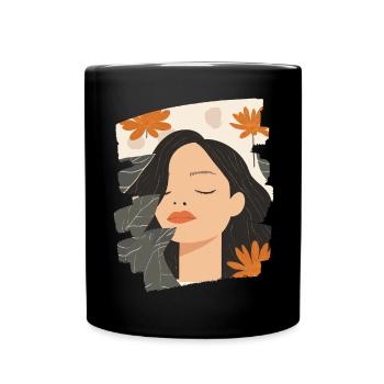 Relax Meditation Selfcare Me-Time - Tasse einfarbig - Schwarz - Vorne
