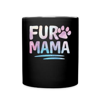 Cadeaux de maman chien pour femmes - Mug uni - noir - Devant