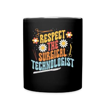 Chirurgischer Techniker Chirurgischer Technologe - Tasse einfarbig - Schwarz - Vorne