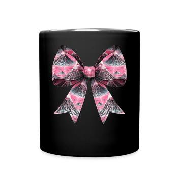 Coquette Arche Volcan Fille Géologie Magma Lava - Mug uni - noir - Devant