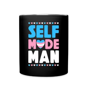 Fierté LGBT transgenre - Mug uni - noir - Devant