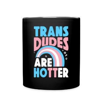 Fierté LGBT transgenre - Mug uni - noir - Devant