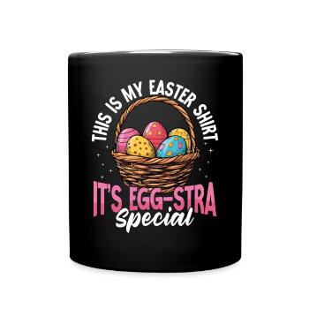 This is my Easter It's Egg-stra Special - Full Colour Mug - black - Front