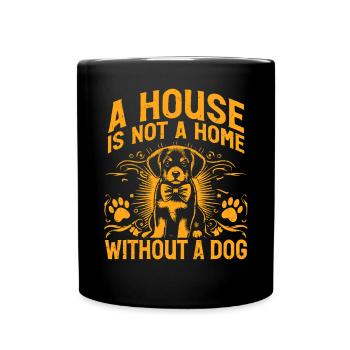 Dog Mom Gifts for Women - Tasse einfarbig - Schwarz - Vorne