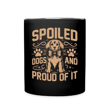 Dog Mom Gifts for Women - Tasse einfarbig - Schwarz - Vorne