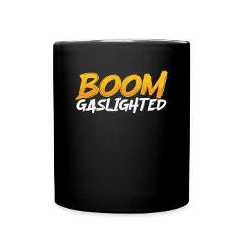 Gaslighting Gaslighter - Tasse einfarbig - Schwarz - Vorne