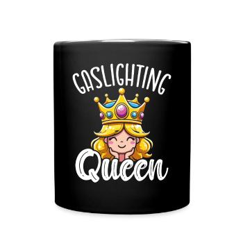 Gaslighting Gaslighter - Full Colour Mug - black - Front