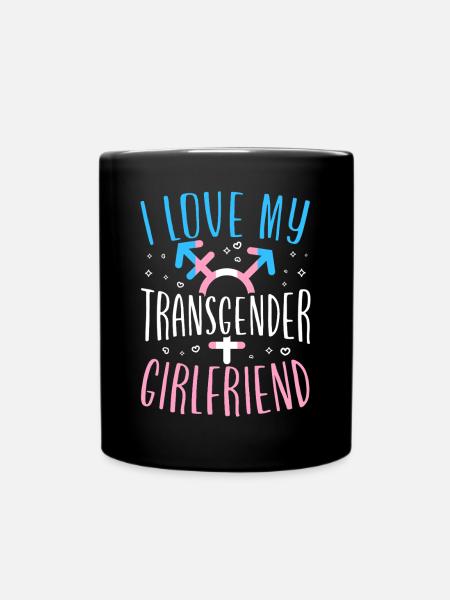 Transgender Trans LGBT Pride - Tasse einfarbig - Schwarz