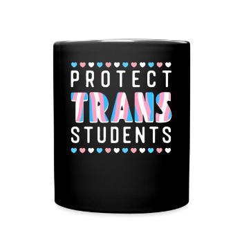 Fierté LGBT transgenre - Mug uni - noir - Devant