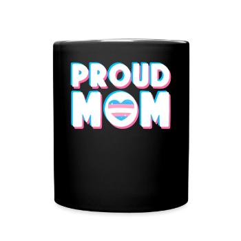 Fierté LGBT transgenre - Mug uni - noir - Devant