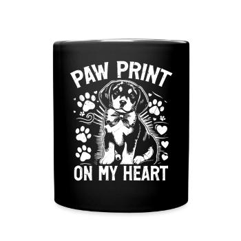 Dog Mom Gifts for Women - Tasse einfarbig - Schwarz - Vorne