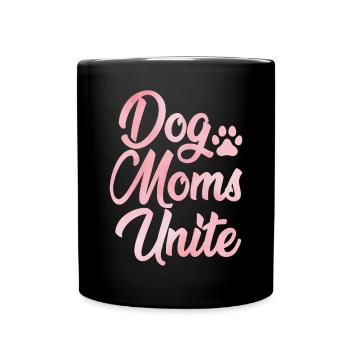 Cadeaux de maman chien pour femmes - Mug uni - noir - Devant