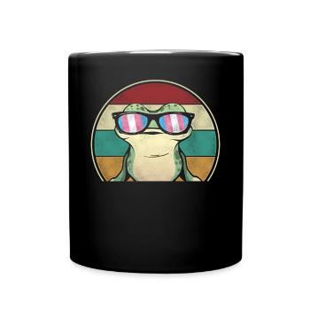 Transgender Trans LGBT Pride - Full Colour Mug - black - Front