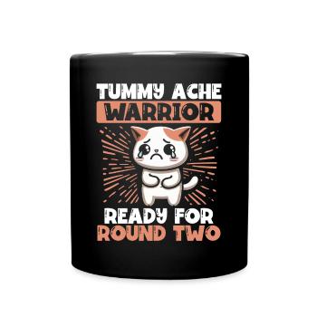 Douleur à l’estomac Survivant Douleur à l’estomac - Mug uni - noir - Devant