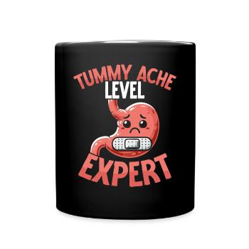 Douleur à l’estomac Survivant Douleur à l’estomac - Mug uni - noir - Devant