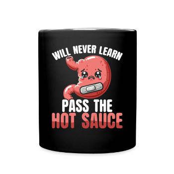 Douleur à l’estomac Survivant Douleur à l’estomac - Mug uni - noir - Devant