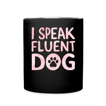 Cadeaux de maman chien pour femmes - Mug uni - noir - Devant