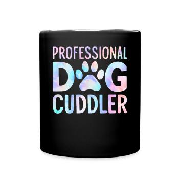 Dog Mom Gifts for Women - Tasse einfarbig - Schwarz - Vorne