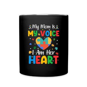 Autisme Autiste - Mug uni - noir - Devant