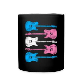Fierté LGBT transgenre - Mug uni - noir - Devant